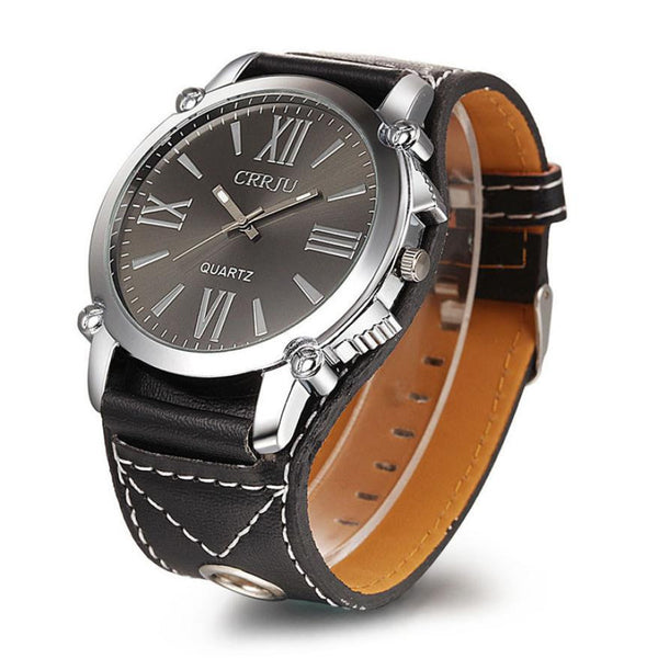 Luxury Leather Watch from Quartz