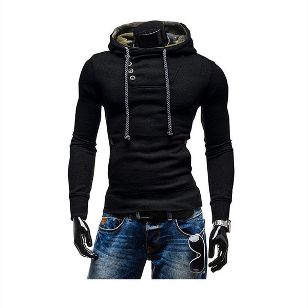 2015 Brand Leisure Suit Fleece Hoodie Jackets New Man Hoody Casual Sweatshirt Mens 2 Colors Men Sportswear Men Hoodie Sweatshirt