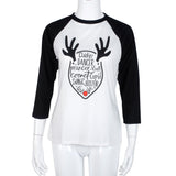 Deer Print Long Sleeve Shirt